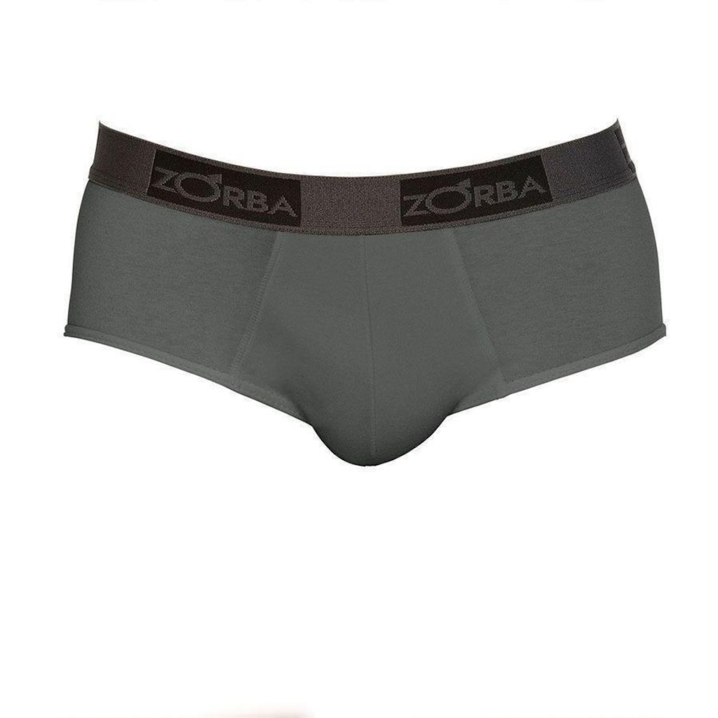 Imagem 2 do produto Kit de Cuecas Slip Zorba Comfort - Adulto - 6 unidades