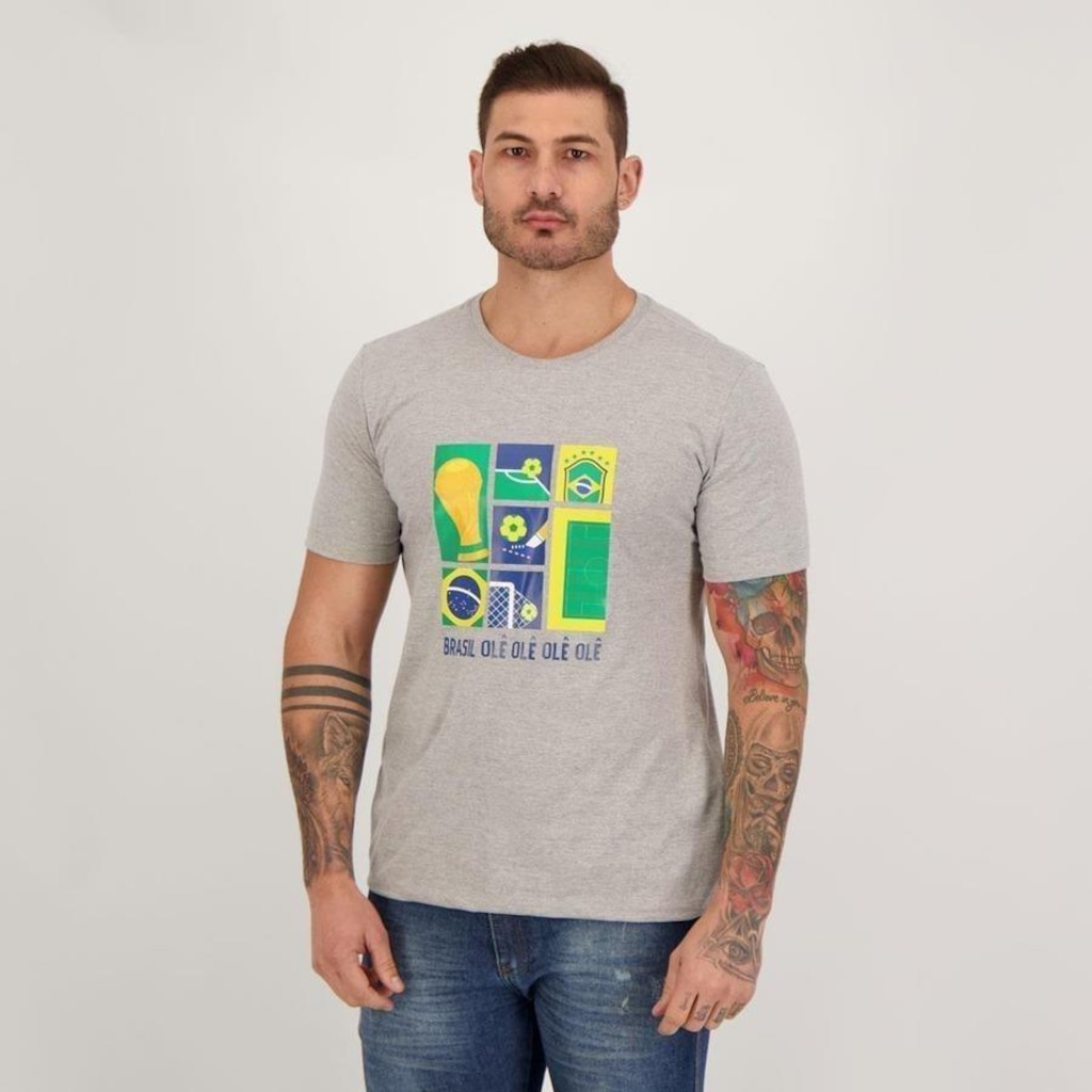 Imagem 3 do produto Camiseta Futfanatics HQ Brasil - Masculina