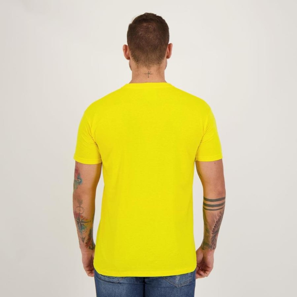 Imagem 3 do produto Camiseta Futfanatics Brasil é Penta - Masculina