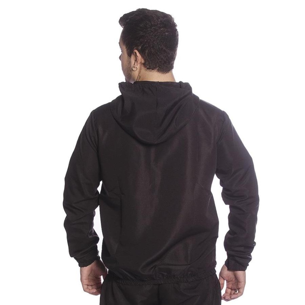 Imagem 3 do produto Jaqueta Corta Vento com Zíper e Capuz TM001 New Fox - Masculina