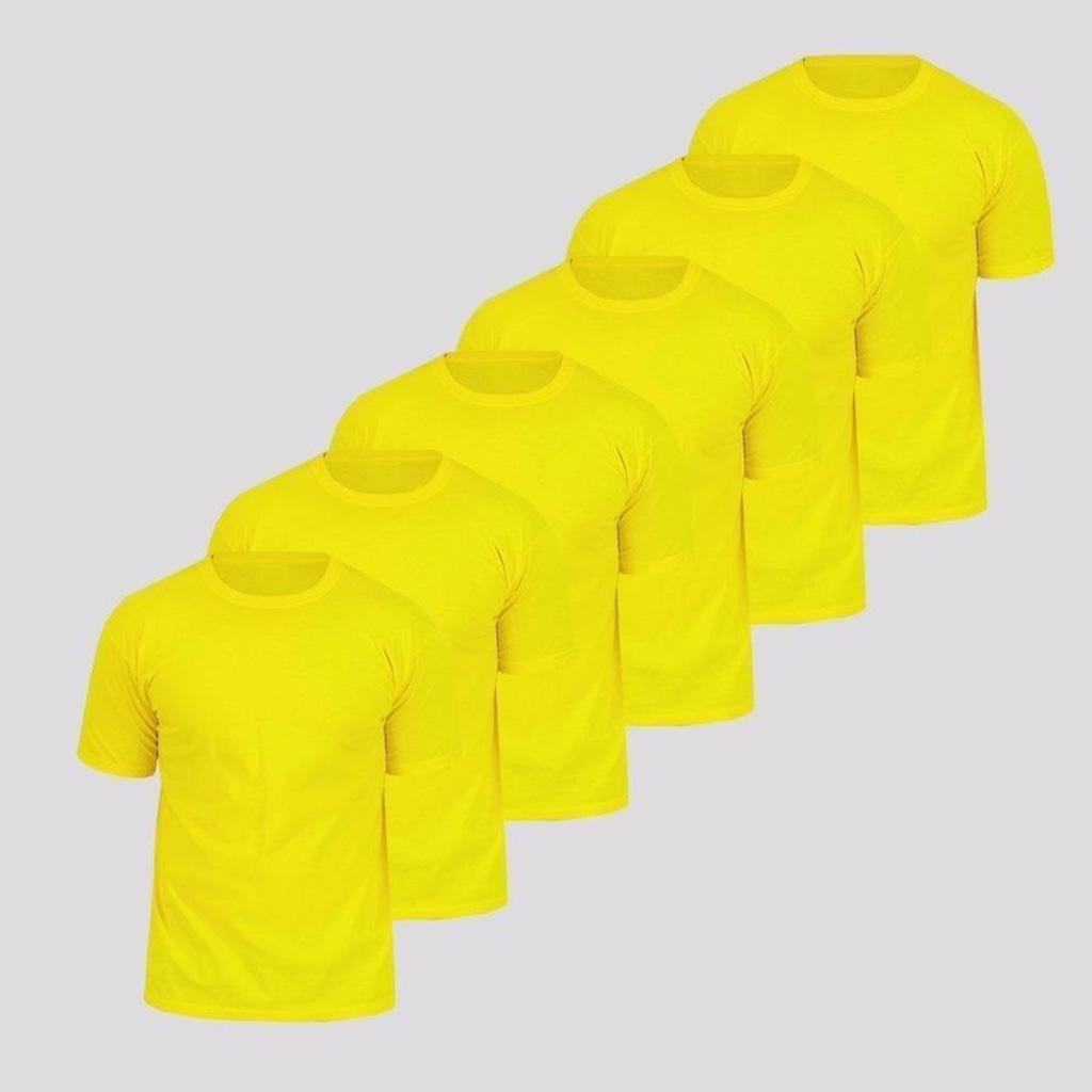Imagem 2 do produto Camiseta Dras Basica - 6 Unidades - Masculina