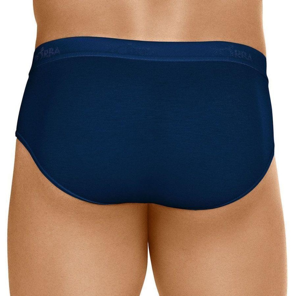 Imagem 4 do produto Kit Cuecas Slip Zorba Modal 688 - 3 Unidades - Masculina