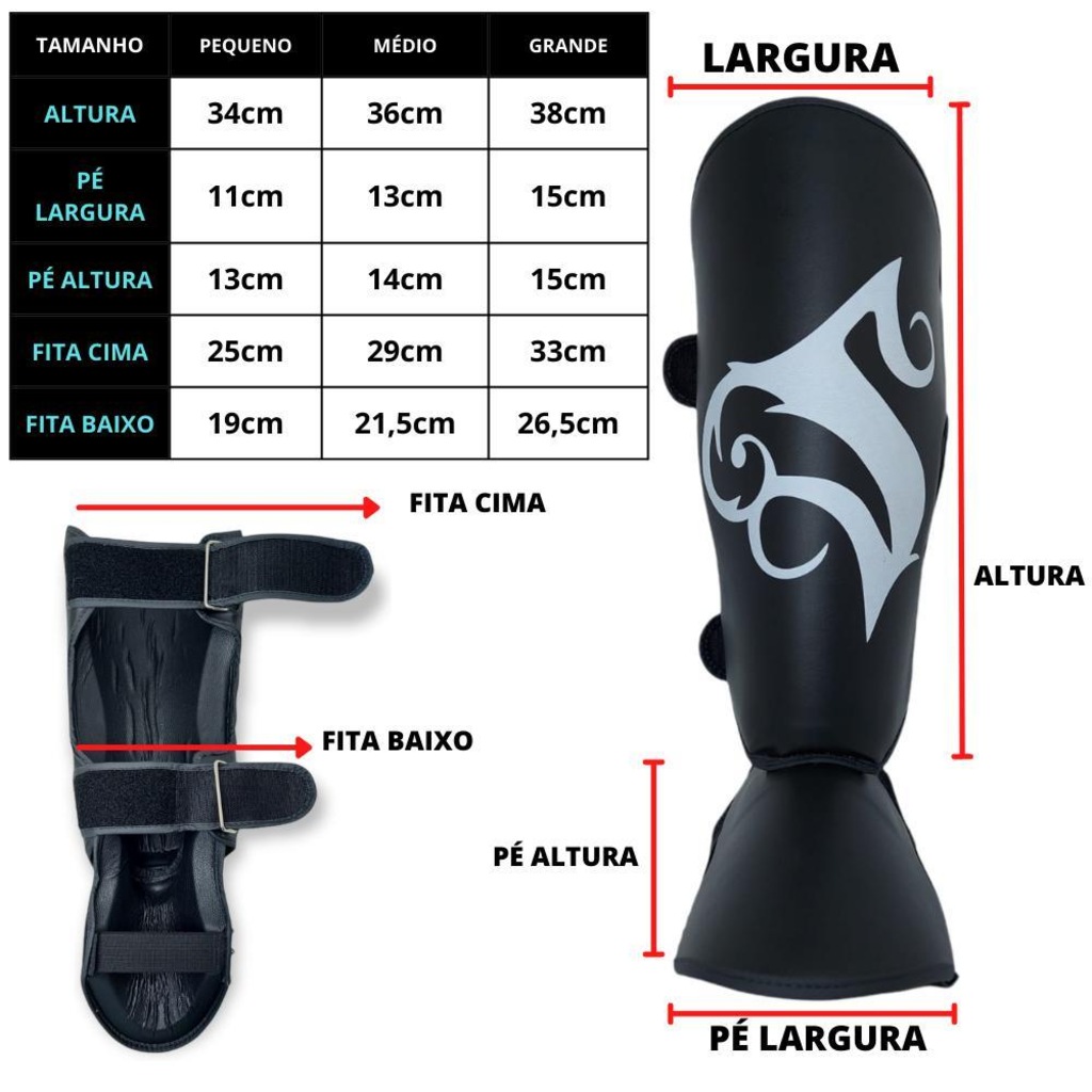 Imagem 5 do produto Protetor de Canela Spank para Muay Thai e Kickboxe