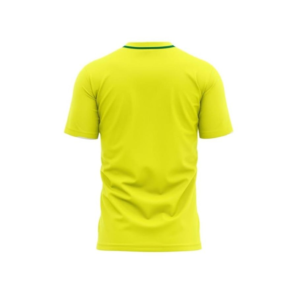 Imagem 2 do produto Camisa Brasil Torcedor Verde e Amarelo Braziline - Masculina