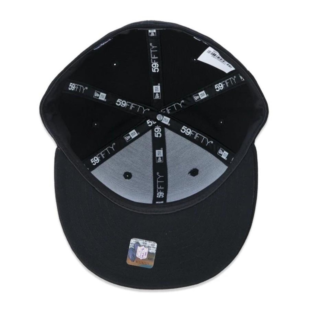 Imagem 5 do produto Boné Aba Reta New Era 5950 Kansas City Chiefs NFL - Fechado - Adulto