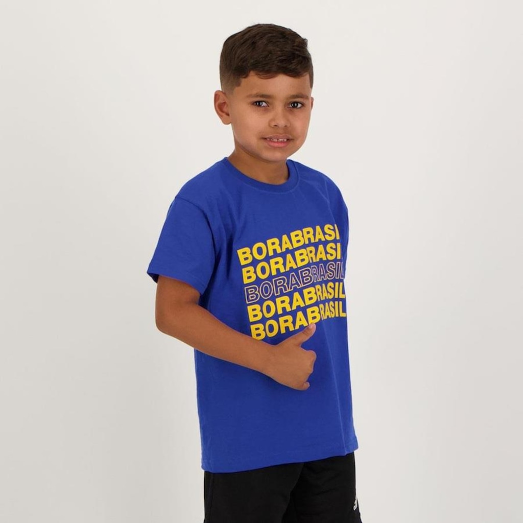 Imagem 4 do produto Camiseta Futfanatics Bora Brasil - Infantil