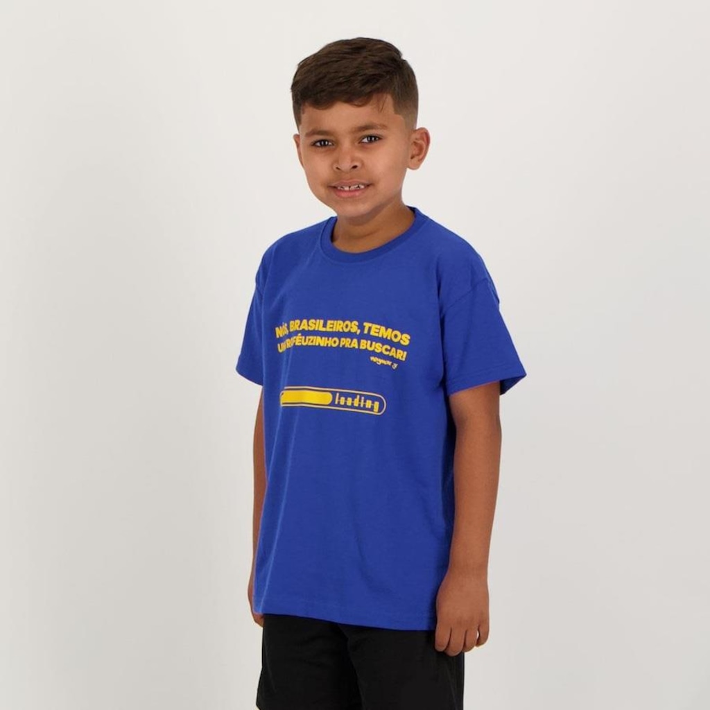 Imagem 2 do produto Camiseta Futfanatics Brasil Trofeuzinho - Masculina