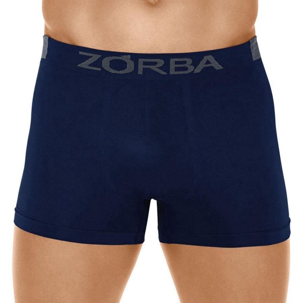 Imagem 4 do produto Kit de Cuecas Zorba Boxer Sem Costura Extreme Sport 836 - Adulto - com 6 Unidades