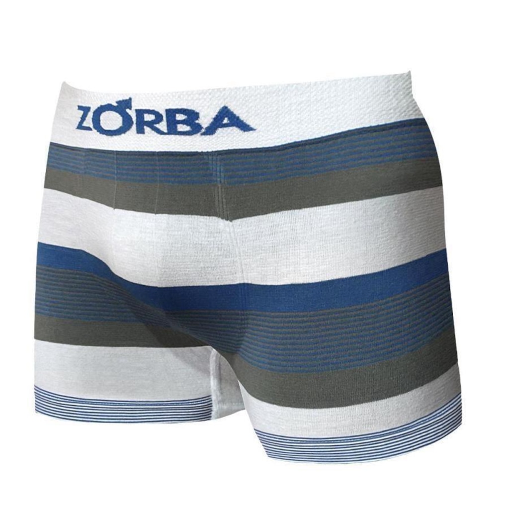 Imagem 3 do produto Kit Cuecas Boxer Zorba Listrada 847 - 6 Unidades - Masculina