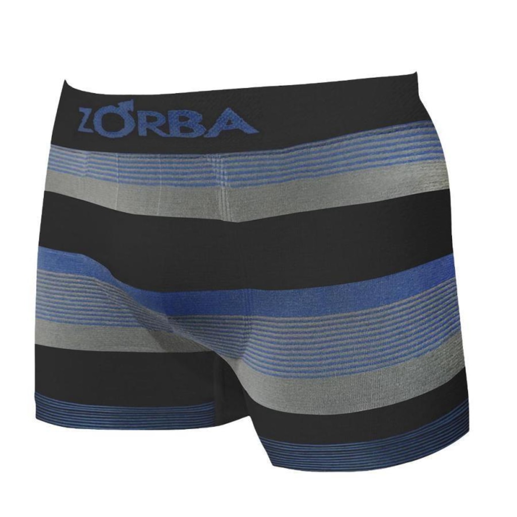 Imagem 3 do produto Kit Cuecas Boxer Zorba Listrada 847 - 6 Unidades - Masculina