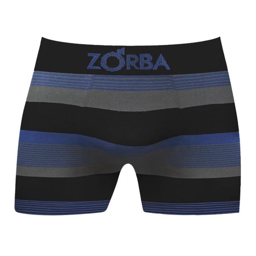 Imagem 3 do produto Kit Cuecas Boxer Zorba Listrada 847 - 6 Unidades - Masculina