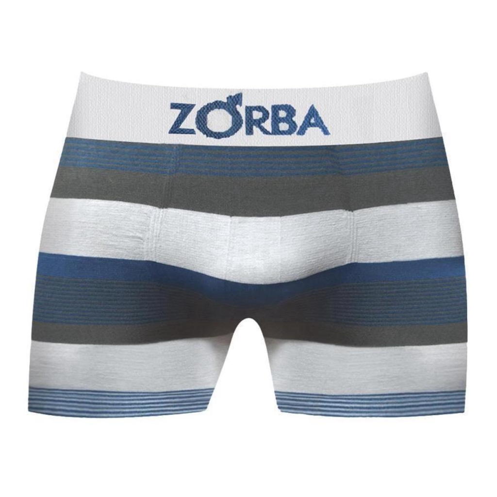 Imagem 4 do produto Kit Cuecas Boxer Zorba Listrada 847 - 6 Unidades - Masculina