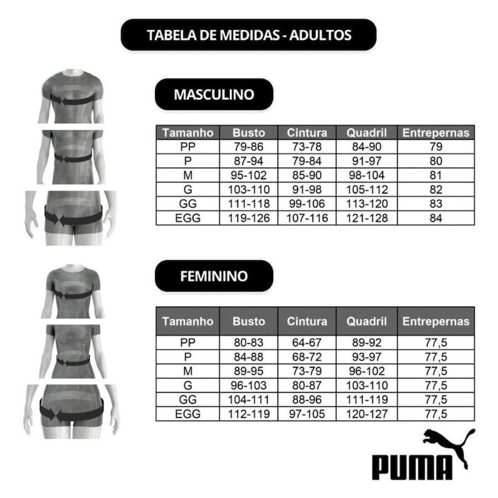 Imagem 4 do produto Sunga Adulto Puma Lateral Larga