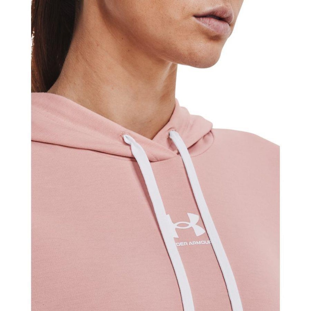Imagem 4 do produto Blusão de Moletom Under Armour Rival Terry FZ - Feminina