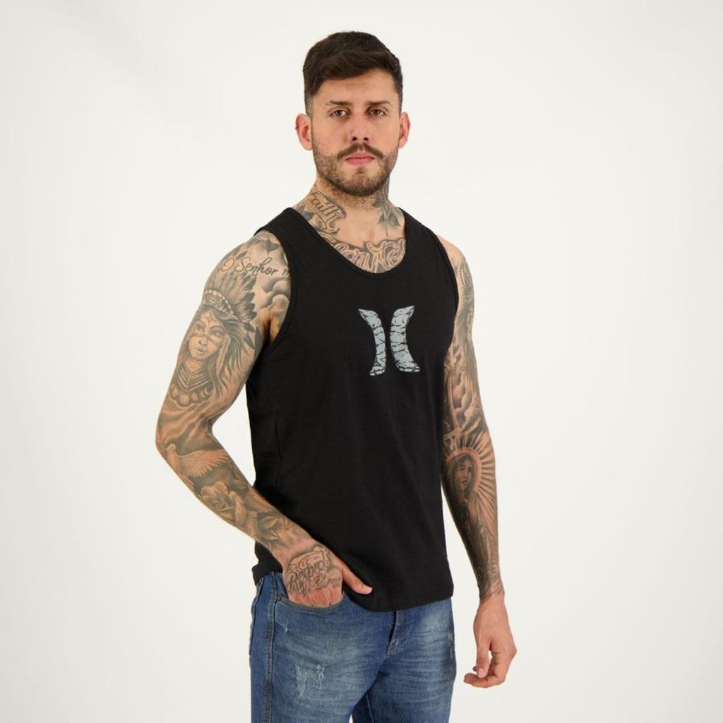 Imagem 2 do produto Camiseta Regata Hurley Hard Icon - Masculina