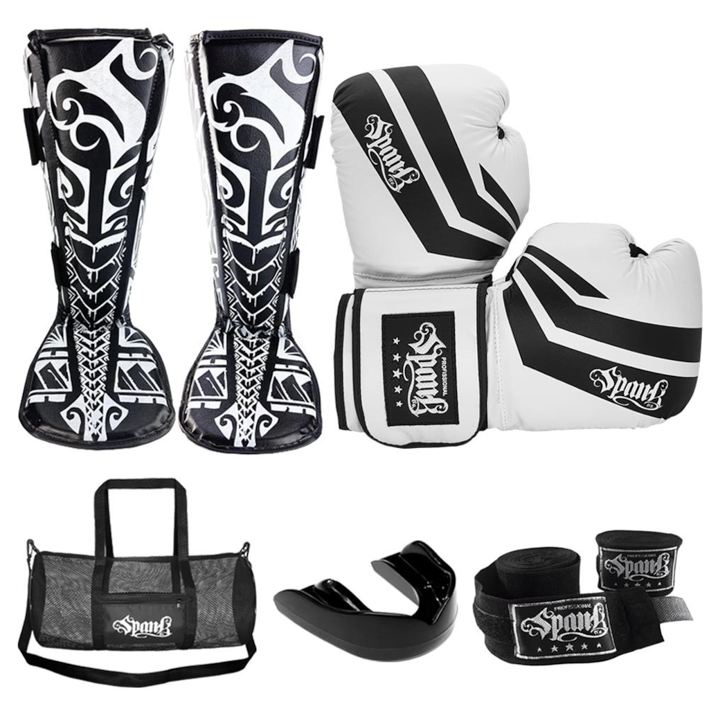 Imagem 1 do produto Kit Treino Muay Thai Confy com Bolsa Spank - Adulto