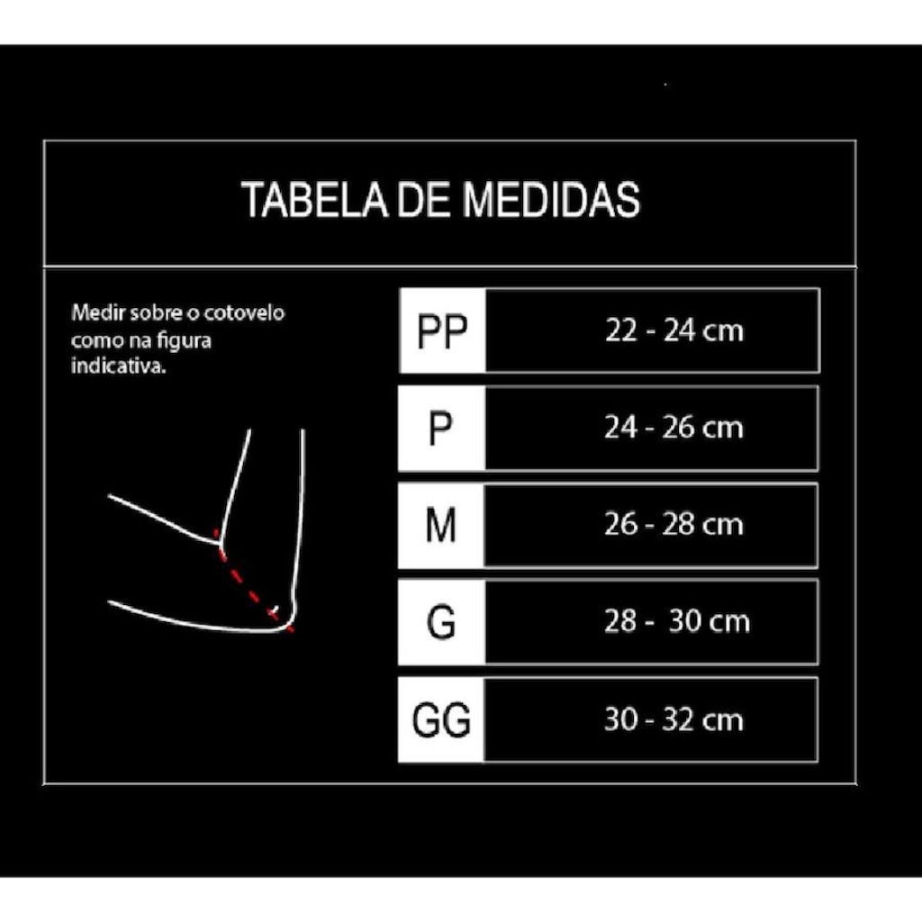 Imagem 4 do produto Par de Cotoveleira NC Extreme Alta Performance