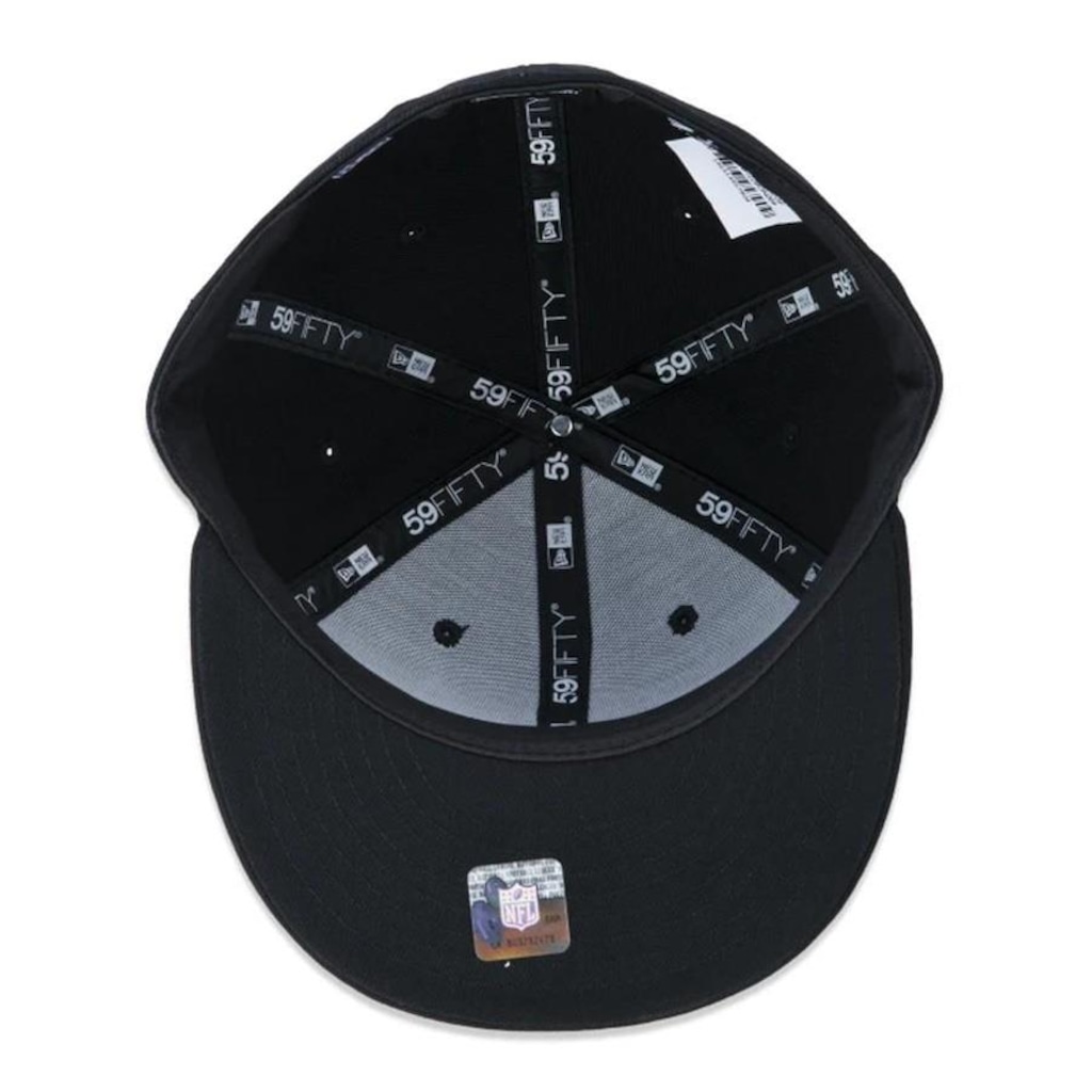Imagem 5 do produto Boné Aba Reta New Era 59Fifty NFL Tampa Bay Buccaneers - Fechado - Adulto