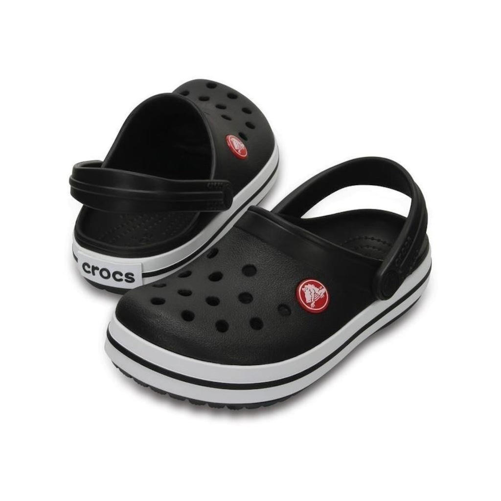 Imagem 3 do produto Sandália Crocs Crocband Clog Black - Infantil