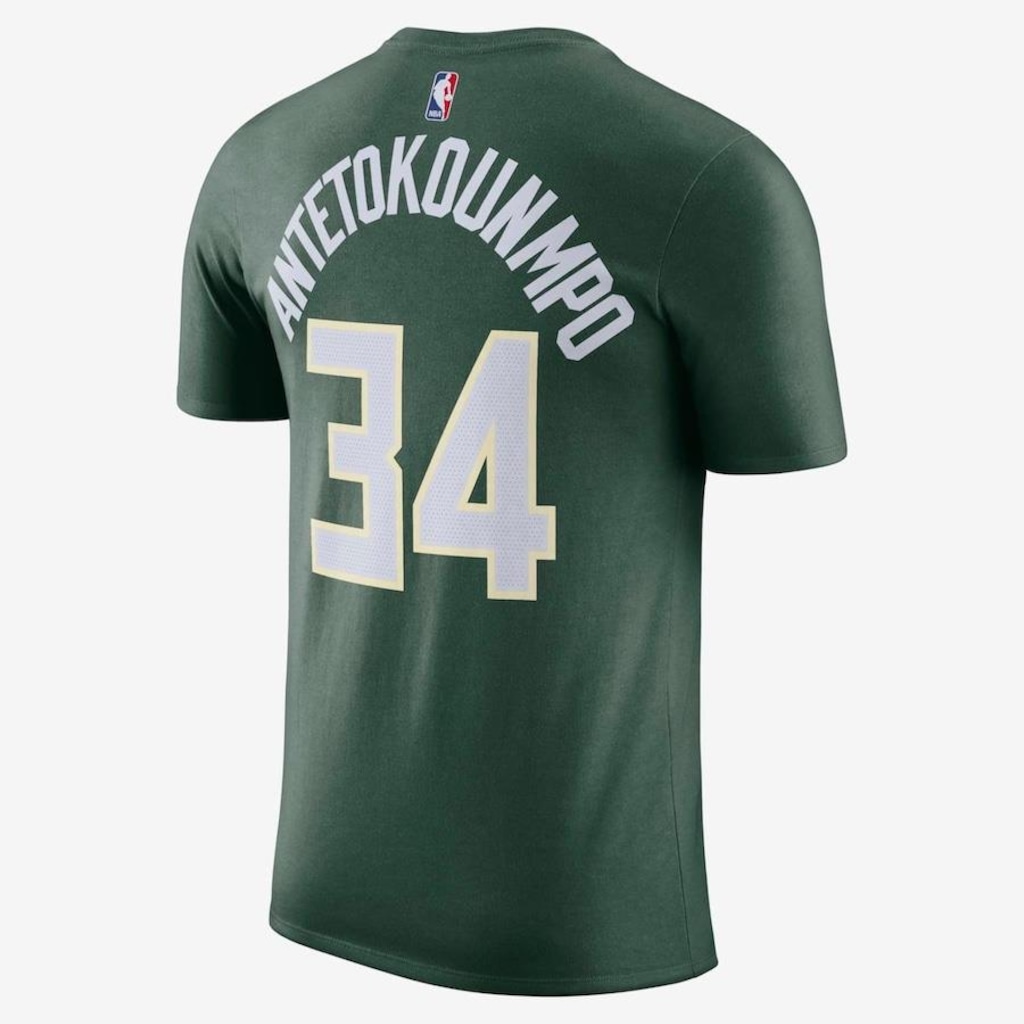 Imagem 2 do produto Camiseta Nike Milwaukee Bucks Antetokounmpo - Masculina