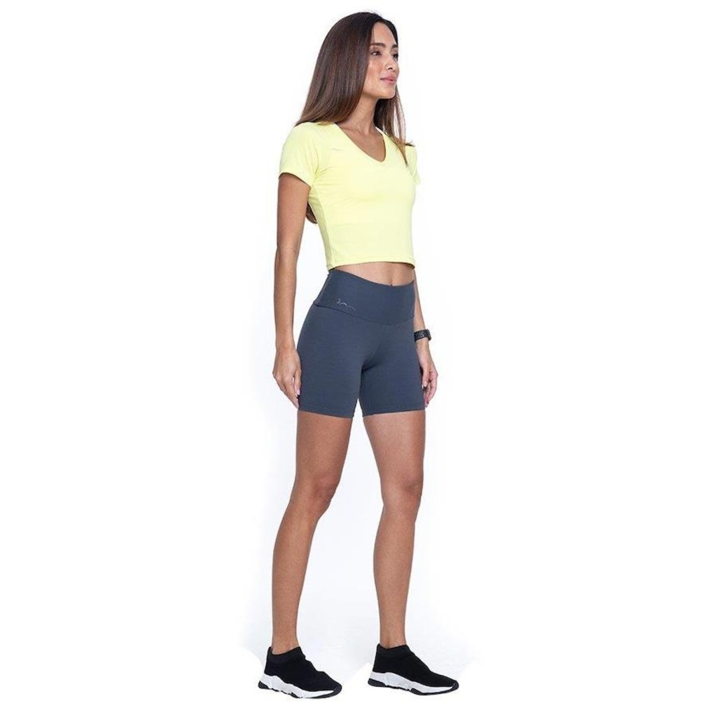 Imagem 4 do produto Blusa Cropped Run More New Trip - Feminina