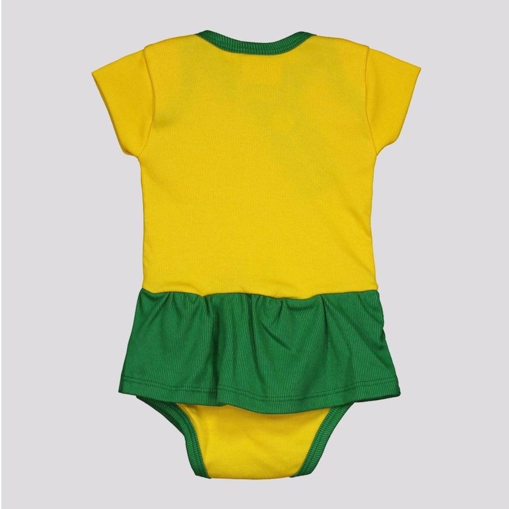 Imagem 2 do produto Body do Brasil Torcida Baby Heart - Infantil