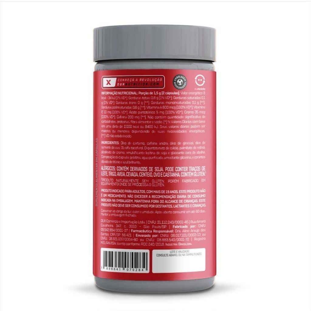 Imagem 2 do produto Pote Supercut Dux Nutrition - 60 cápsulas