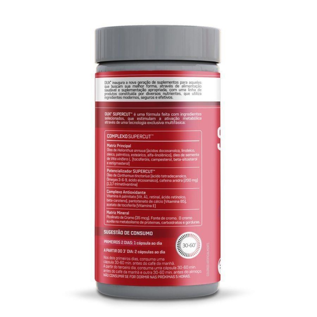 Imagem 3 do produto Pote Supercut Dux Nutrition - 60 cápsulas