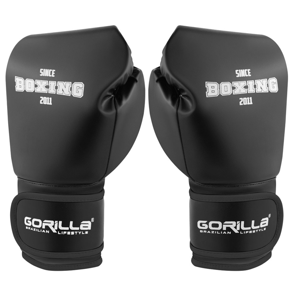 Imagem 2 do produto Kit Boxe Luva 12 Oz + Bandagem Elástica + Protetor Bucal Moldável Gorilla