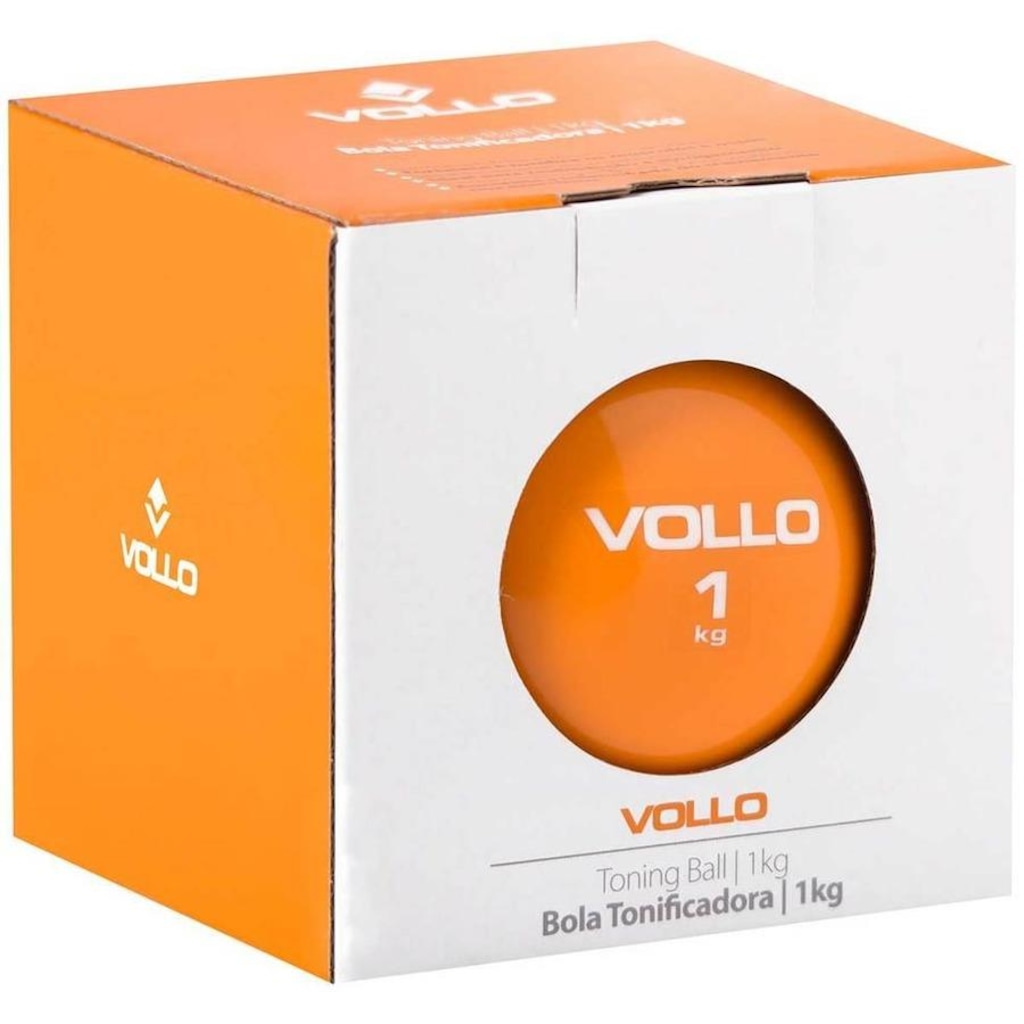 Imagem 2 do produto Bola de Ginástica Tonificadora Vollo 1Kg
