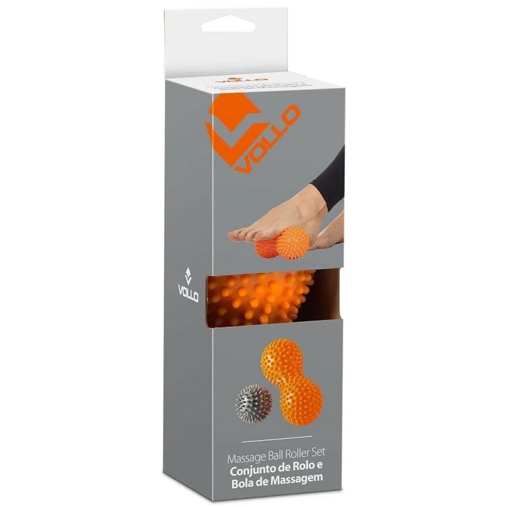 Imagem 2 do produto Conjunto de Rolo e Bola de Massagem Vollo