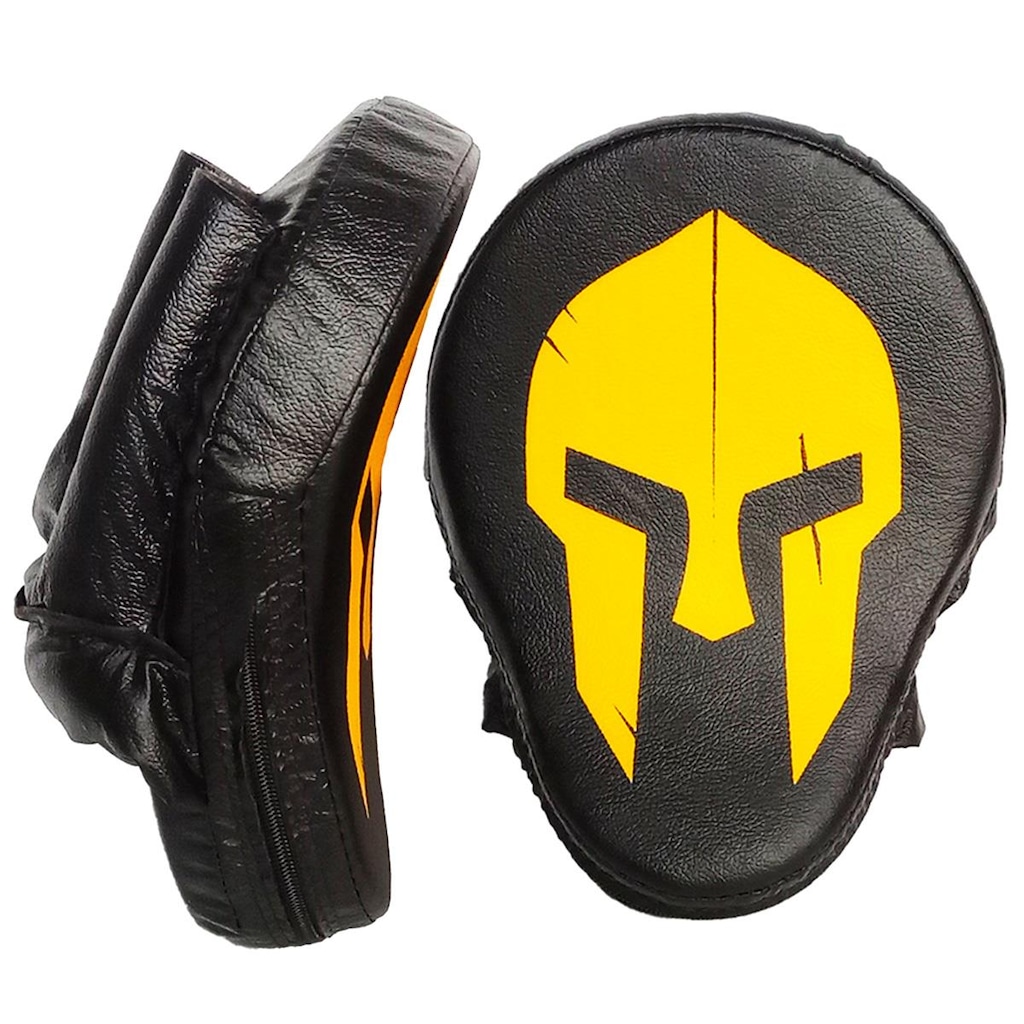 Imagem 2 do produto Kit de Luta Troia: Aparador de Chute + Manopla de Soco Sport - Adulto