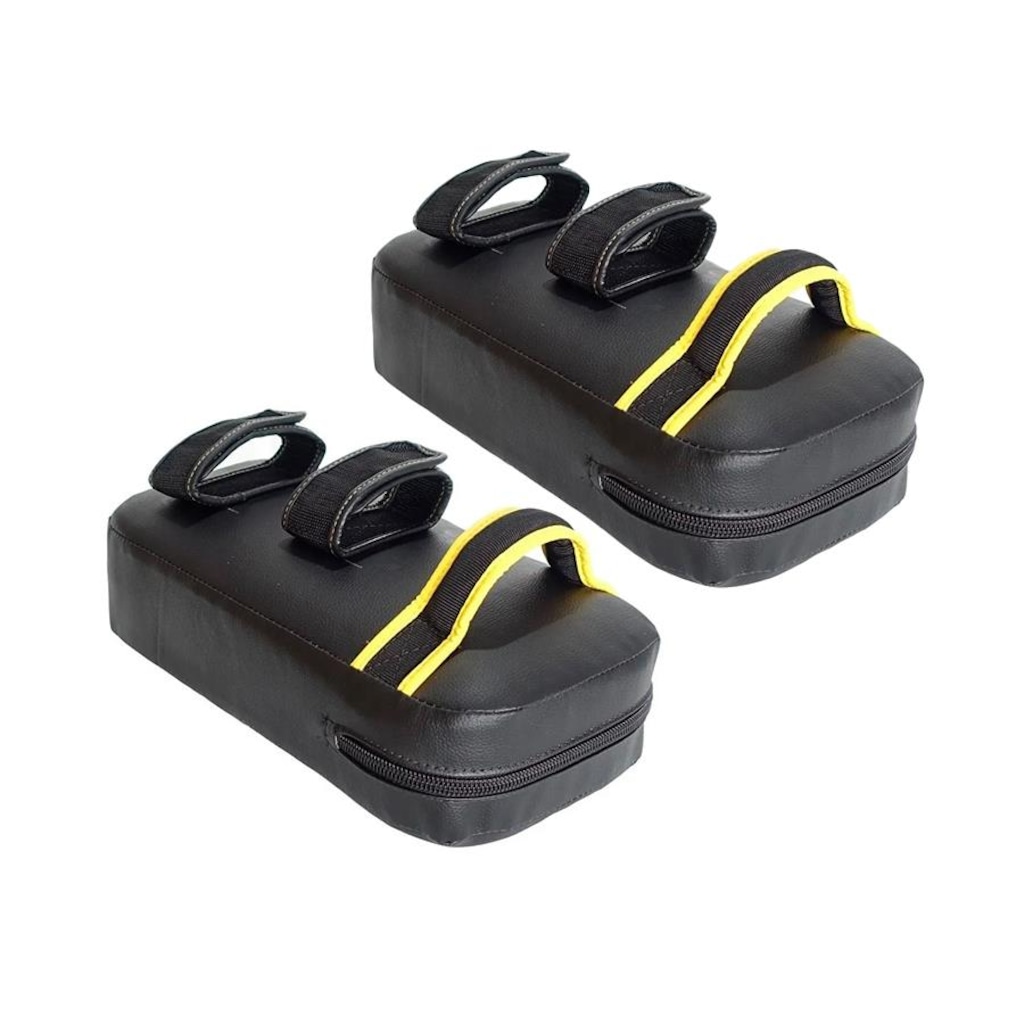 Imagem 3 do produto Kit de Luta Troia: Aparador de Chute + Manopla de Soco Sport - Adulto