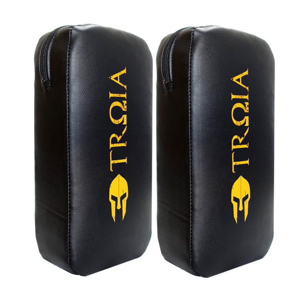 Imagem 4 do produto Kit de Luta Troia: Aparador de Chute + Manopla de Soco Sport - Adulto