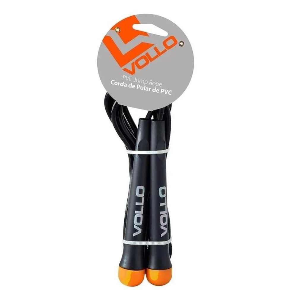 Imagem 2 do produto Corda de Pular com Tamanho Ajustável Jump Rope Vollo