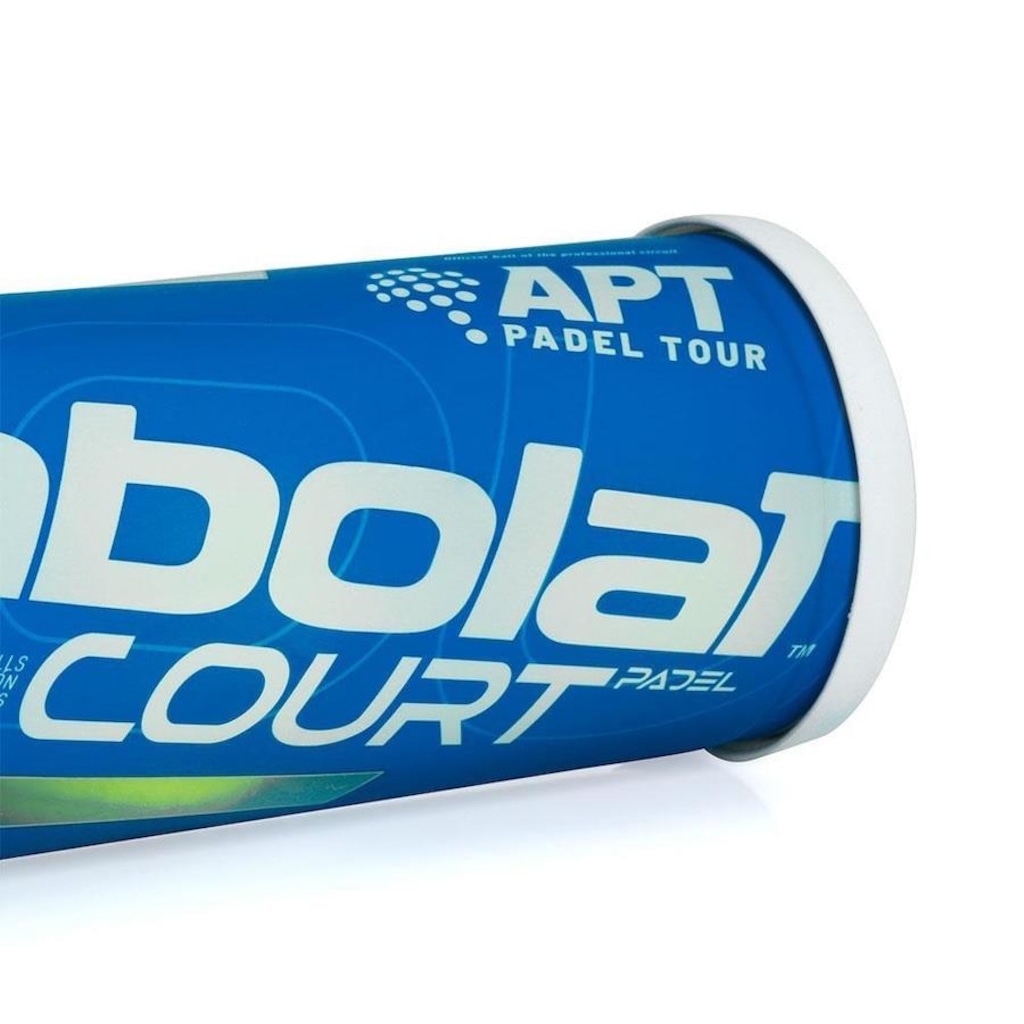 Imagem 3 do produto Bola de Padel Babolat Court Padel Tubo com 3 Bolas