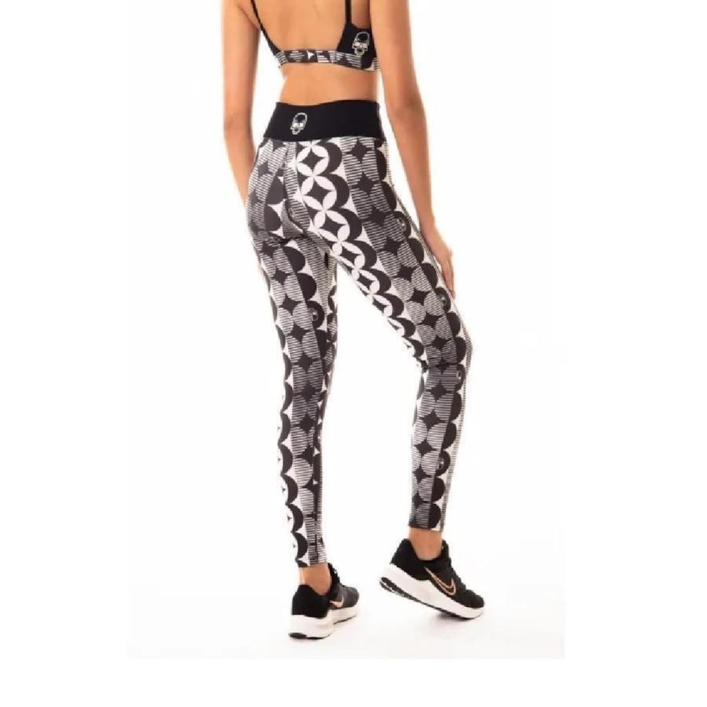 Imagem 2 do produto Calça Legging Kvra Bt Basic Estampado - Feminina