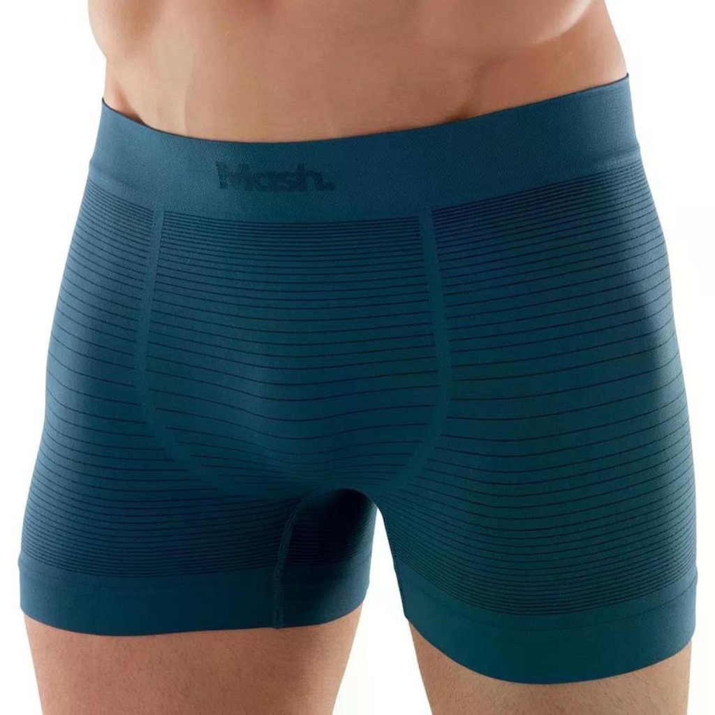 Imagem 2 do produto Cueca Boxer Mash Microfibra sem Costura Básica Confortável - Adulto