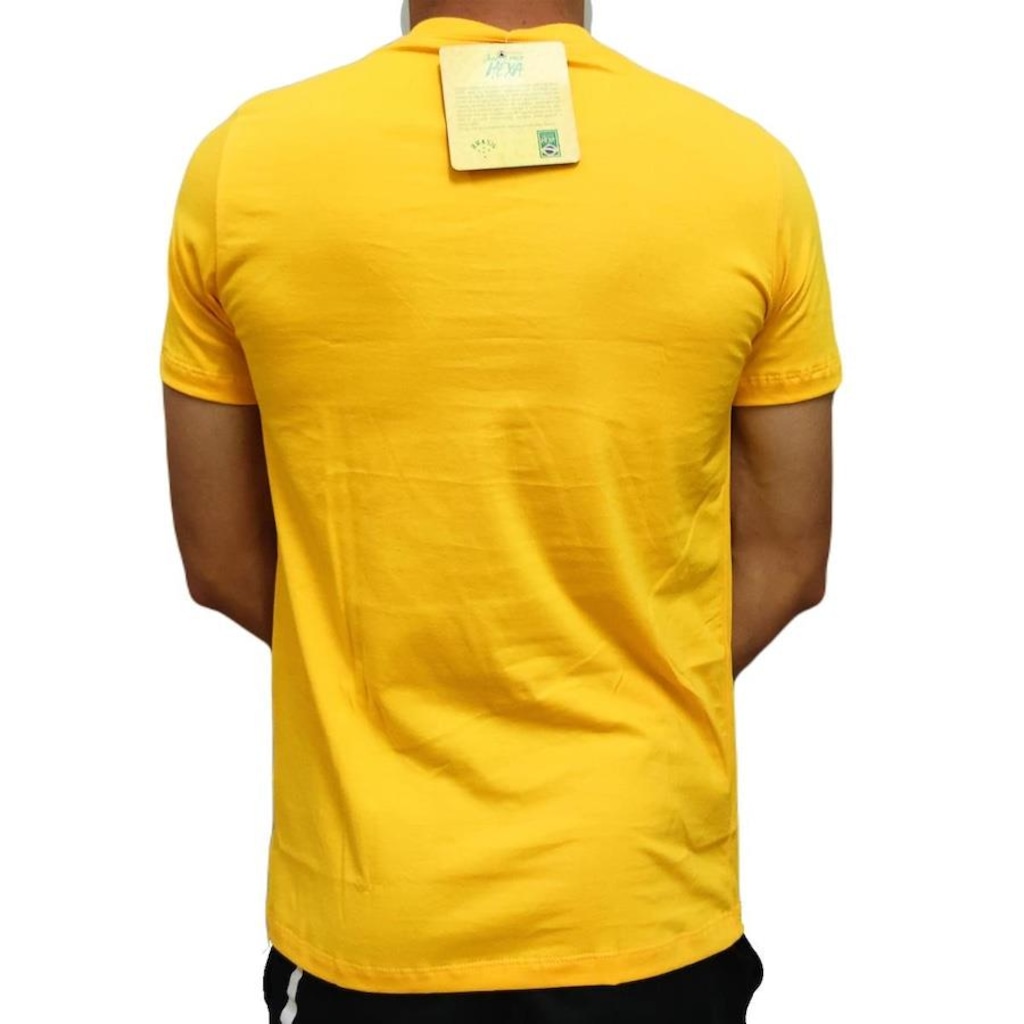Imagem 3 do produto Camisa Brasil Retro Escalação Penta 2002 RetroMania - Masculina