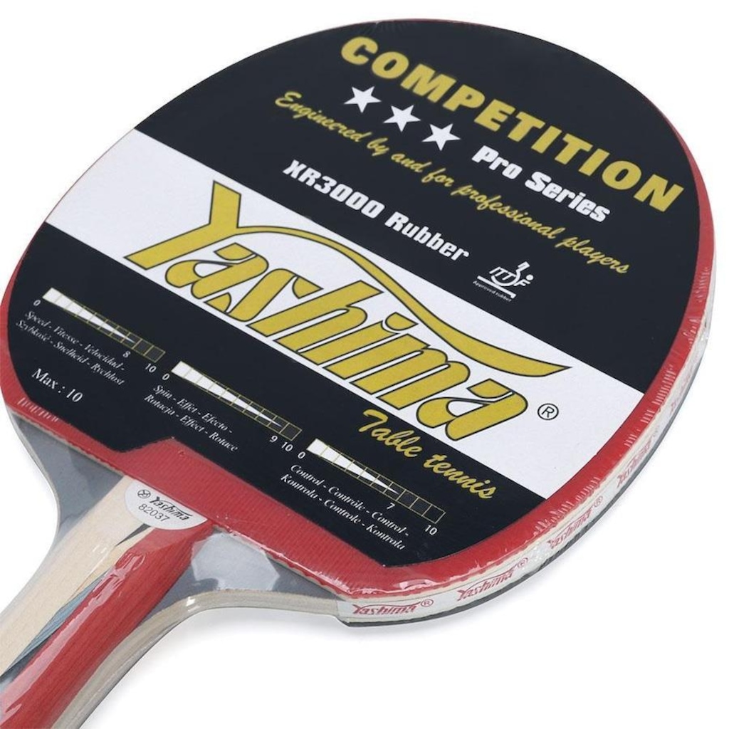 Imagem 2 do produto Raquete de Tênis de Mesa Yashima ITTF Lisa XR3000 Competition Pro Series