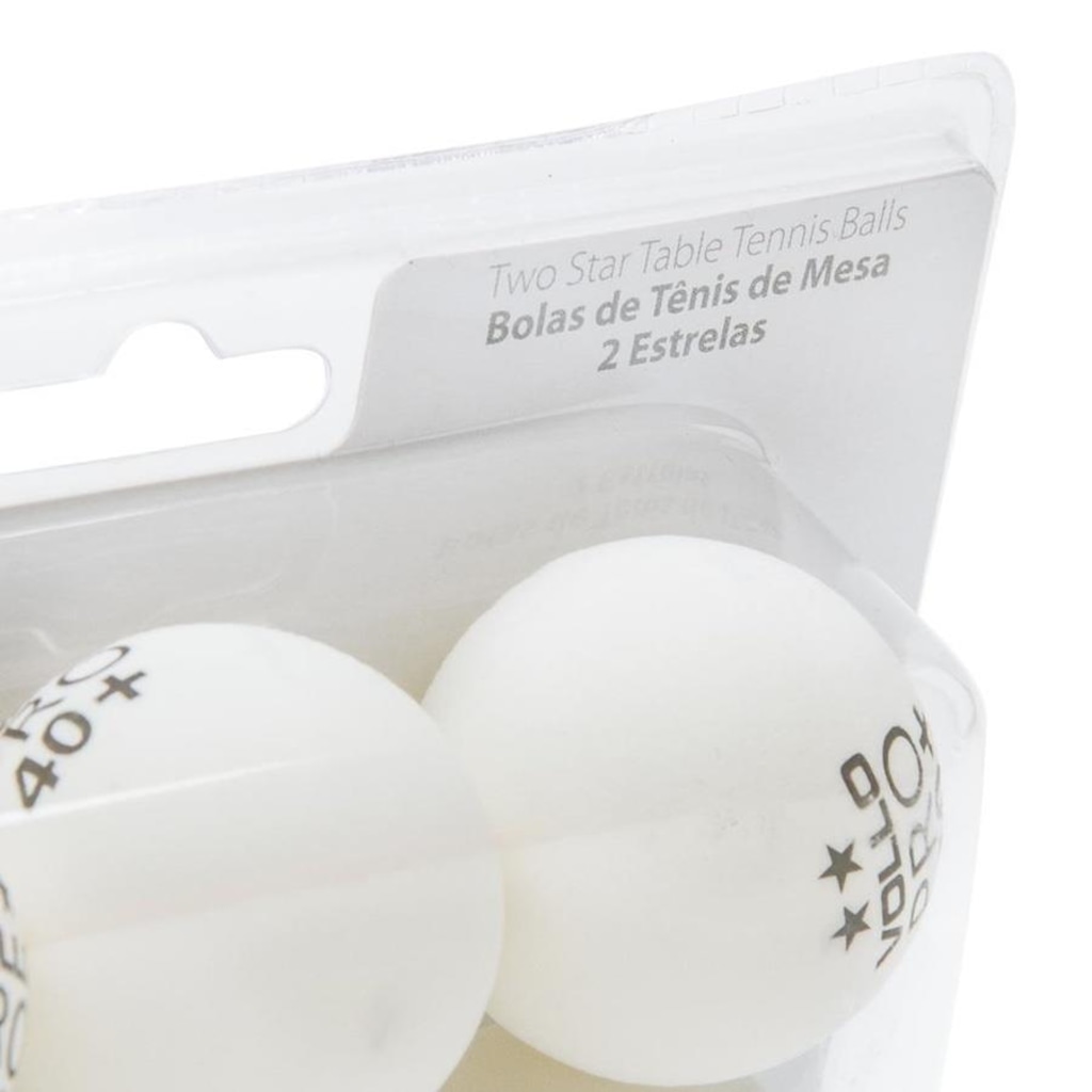 Imagem 2 do produto Bola de Tênis de Mesa Vollo 2 Estrelas - 6 unidades