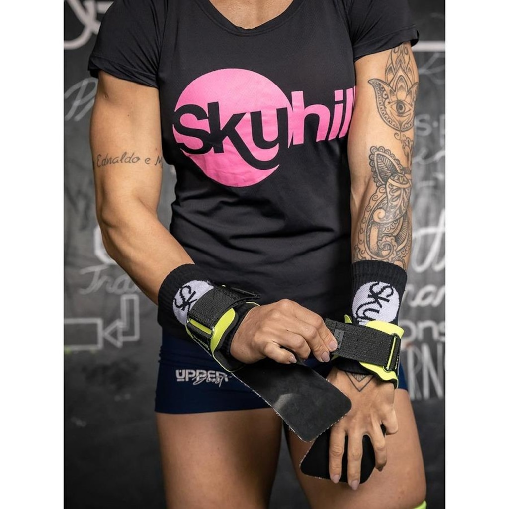 Imagem 4 do produto Munhequeira Skyhill Canelada Seca Suor - Adulto