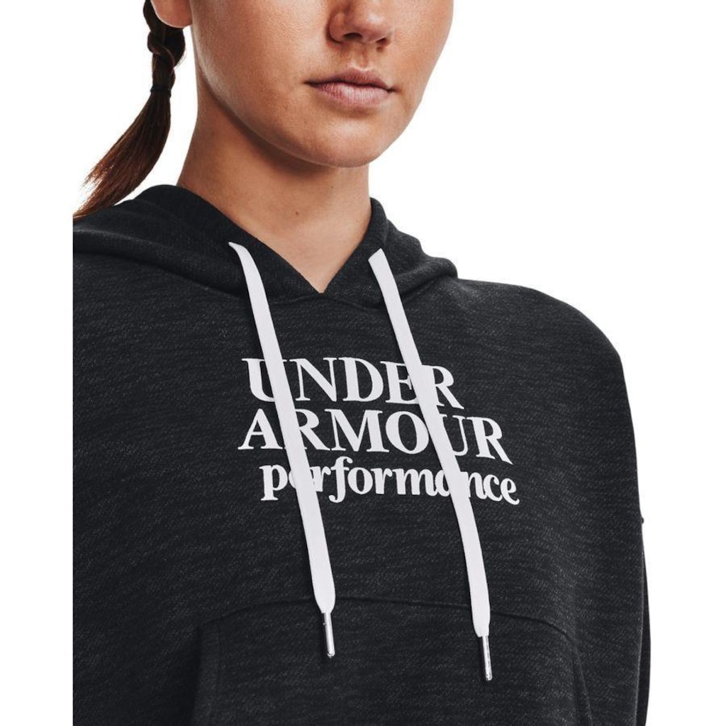 Imagem 5 do produto Blusão de Moletom com Capuz Under Armour Essential Script Hoodie - Feminino