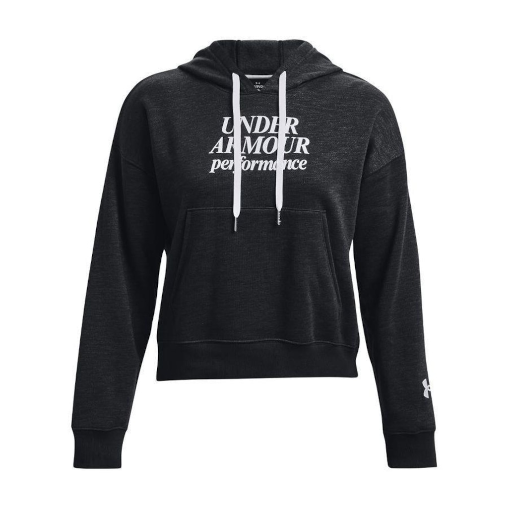 Imagem 1 do produto Blusão de Moletom com Capuz Under Armour Essential Script Hoodie - Feminino