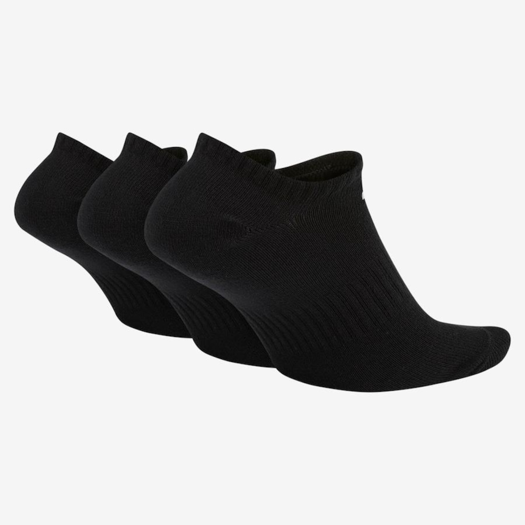 Imagem 2 do produto KIt de Meias Cano Curto Nike Everyday Lightweight - Unissex - 3 Pares