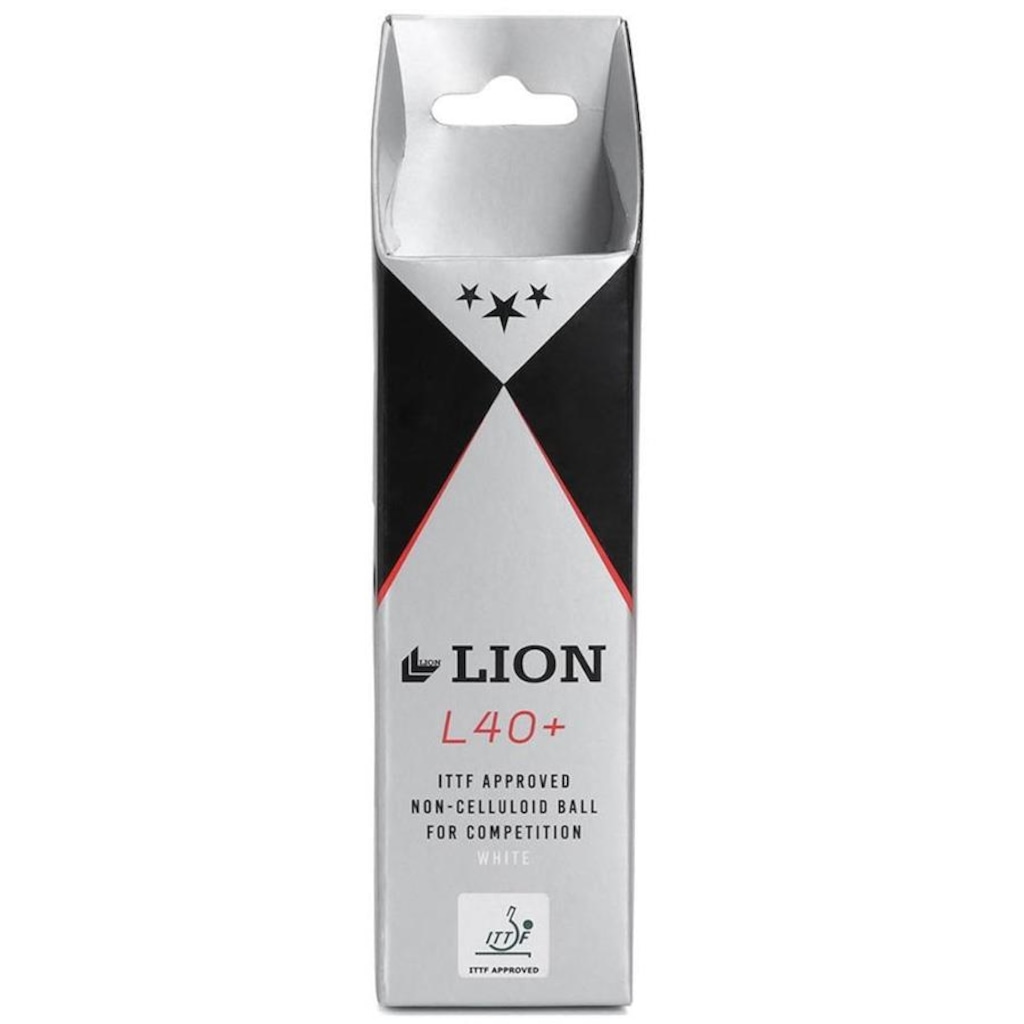 Imagem 4 do produto Bola de Tênis de Mesa Yashima Lion 3 Estrelas ITTF - 3 Unidades