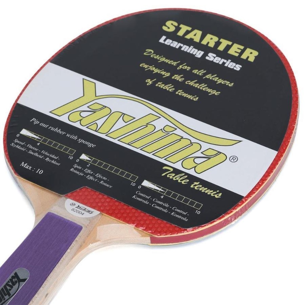 Imagem 2 do produto Raquete de Tênis de Mesa Yashima Pino Starter Learning Series