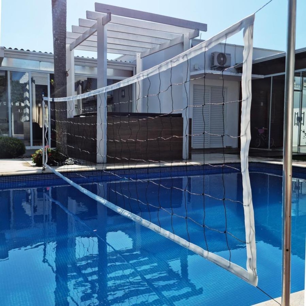 Imagem 3 do produto Rede de Biribol Vôlei de Piscina 4 Faixas 4 Metros Gismar Redes