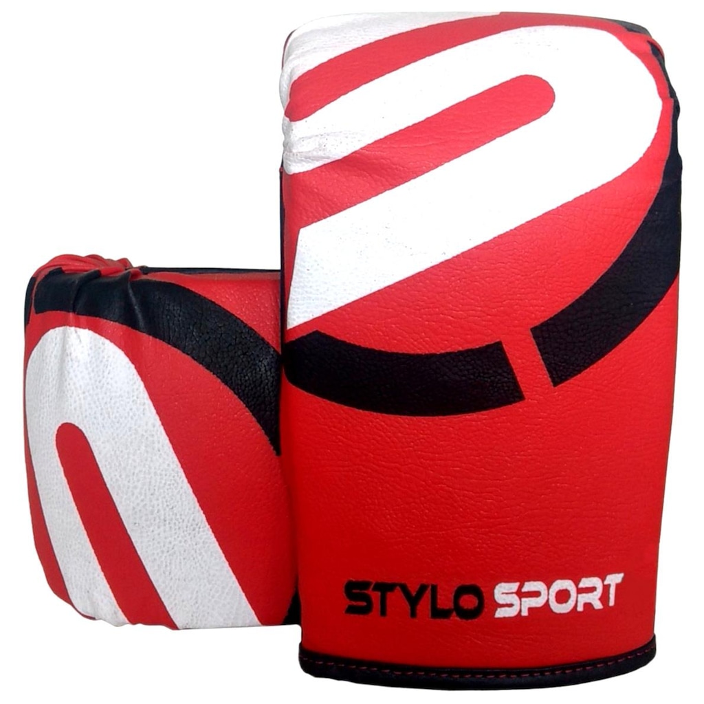 Imagem 5 do produto Saco de Pancada Boxe Stylo 70 + Luva de Treino Bate Saco Infantil