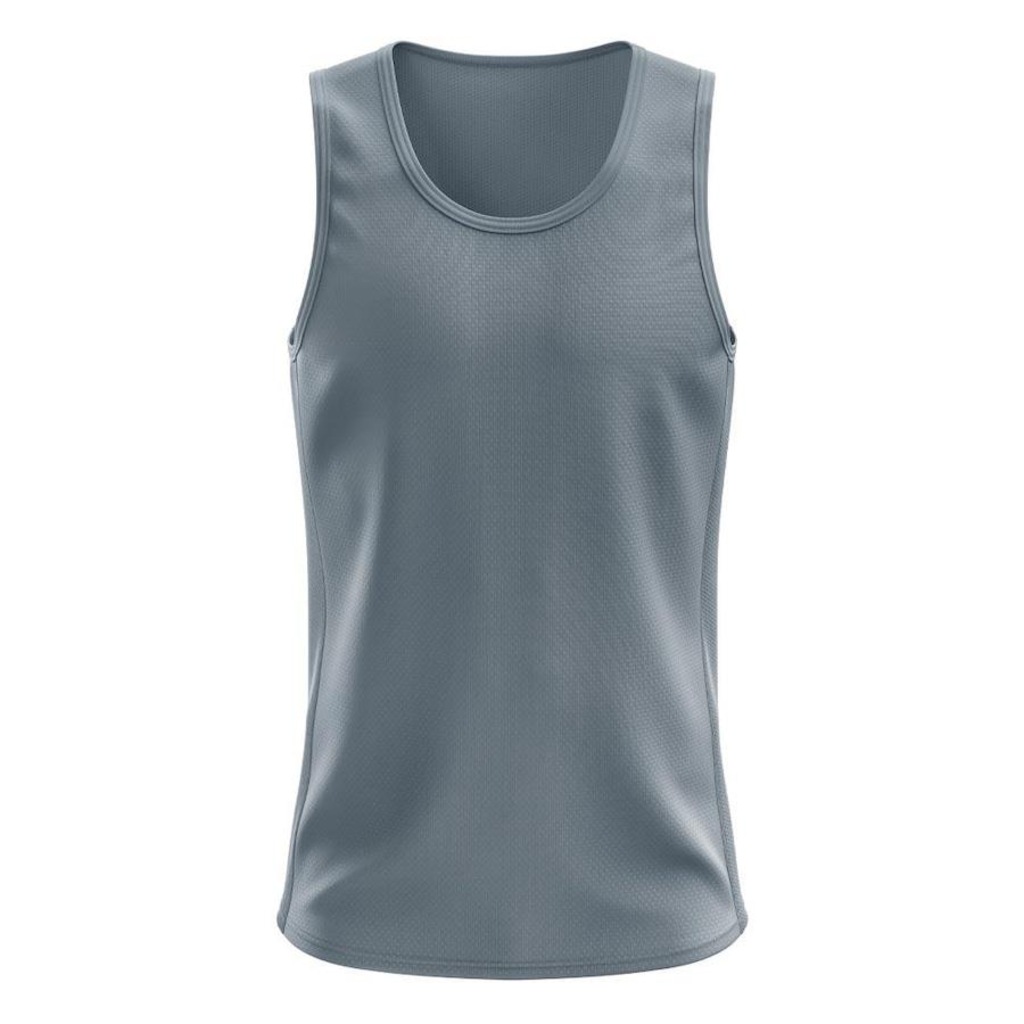 Imagem 5 do produto Camiseta Regata Térmica Whats Wear Dry Fit com Proteção Solar UV - Masculina - 5 Unds